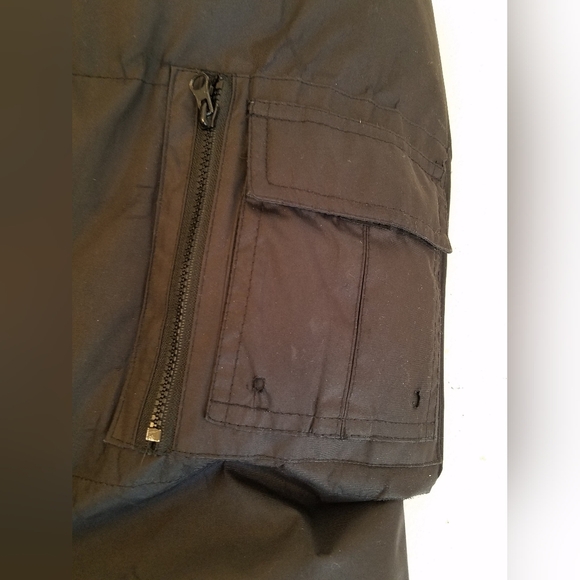 Athletech Men's Winter Outdoor Lined Jacket Coat Black Size XL - Picture 16 of 17